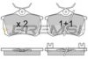 BREMSI BP2976 Brake Pad Set, disc brake